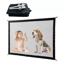 Porta Tela Protetora Para Cães Gatos Crianças Pet Dog 110x70