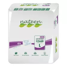 Pañal Nateen Adulto Combi Ultra Talla L (80 Unidades)