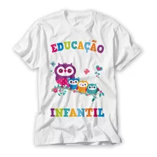 Camiseta Educação Infantil Professor Envio Imediato