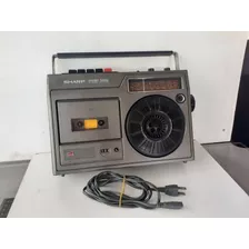 Antigo Rádio E Tape Record Sharp Anos'70 (leia A Descrição)