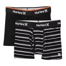 Boxer Hurley Niño Hhb Stripe Black - Menpi