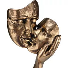 Estatueta Máscara De Casal De Namorados - Estilizado