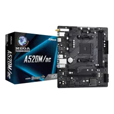 Mbo Asrock A520m-ac A4 Ryzen 3da. 2xddr4 Wifi Hdmi Dp 12usb 