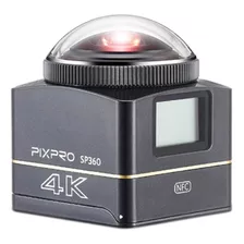 Cámara De Video Kodak Pixpro Sp360 Premier Pack 4k Negra