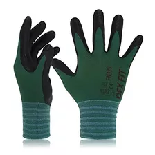 Guantes De Trabajo De Nitrilo Ajuste Elástico 3d Talla Xs