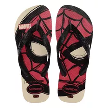 Ojotas Havaianas Hombre Top Marvel Logomania Spider Man