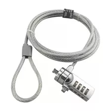 Candado Cable Seguridad Notebook Compu Codigo Combinacion