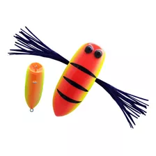 Isca Artificial Ocl Dragonfly 5,5cm De Madeira Sem Rattle Cor Cor Ht