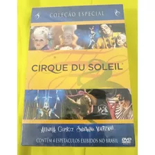 Dvd Coleção Especial Cirque Du Soleil 2 Dvds 4 Espetáculos