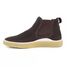 Bota Masculina Urbana Casual Moscow Café De Couro