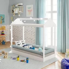 Cama Casinha Montessoriana Branca