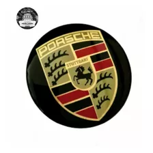 Emblema Logo Adesivo Calota Roda Porsche 51mm - A Unidade 