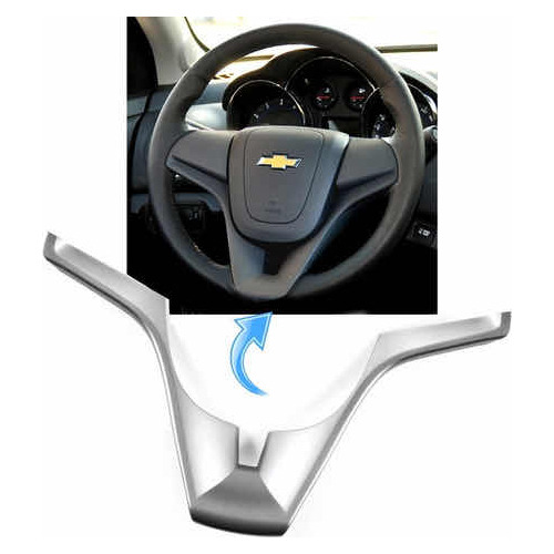 Embellecedor Deportivo  Volante Chevrolet Sonic Cruze Trax Foto 2