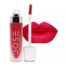 Dosis De Colores Liquidmatte Lipstick Kiss Of Fire