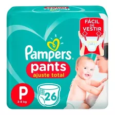 Fralda Infantil Pampers Pants Ajuste Total Conf Sec Tamanhos