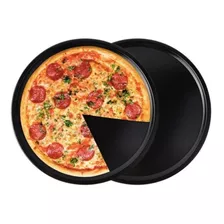 Forma Pra Fazer Pizza 35 Cm Diâmetro Aluminio Fortaleza