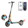 Patinete Eletrico Sistema De Suspensao Autonomia 30km 500w Preto Amortecedor