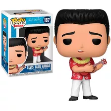 Boneco Pop Rocks Elvis Presley Blue Hawaii 187 Funko