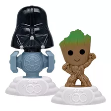 Muñecos Darth Vader Y Groot - Disney 100 Mcdonalds 2023