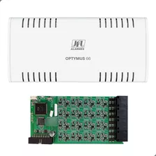 Kit Central Optymus 66 + 1 Placa Desbalanceada 16 Ramais