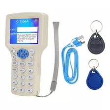 Clonador Rfid Para Tags Com Display 125khz + 13.56mhz Leitor