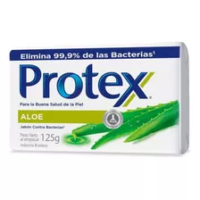 Jabón De Tocador Protex Aloe 125 Gramos