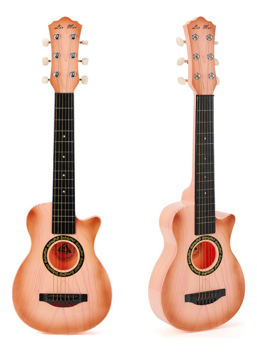 Guitarra De Seis Cuerdas Niños Instrumento Musical Juguete