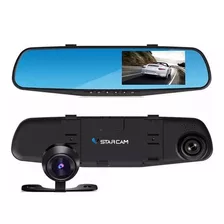 Espejo Retrovisor Camara Frontal Testigo Para Auto Hd + Camara Trasera Video Filmadora