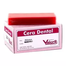 Cera Rosa En Laminas Odontologia Dental X 200gr Vaicril