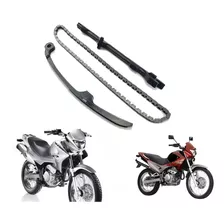 Kit Tensor Guia E Corrente Comando Honda Nx 400 400i Falcon