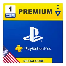 Cartão Psn Plus Premium 1 Mês Assinatura Americana