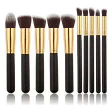 Set Brochas Maquillaje Regular (x10 Piezas) A224 R10