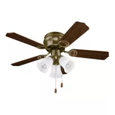 Ventilador Techo Con Lampara Aria Igoto 42 PuLG 60w Madera