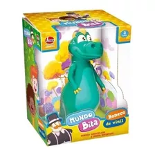 Brinquedo Boneco Vinil Dinossauro Mundo Bita Lider Novo