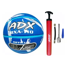 Balon Basquet Bxa110 #7 +bomba Adx Peso/medida Reglamentaria