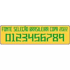 Fonte Camisa Seleção Brasileira 2022 Copa Do Catar