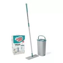 Mop Lava E Seca Fit 5 Litros Mop6088 Flash Limp Cor Verde Esmeralda