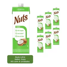 Nuts Coco 1 Litro - Kit Com 6 Unidades