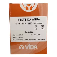 Reagente Teste Da Água Diário 14 Ml Para Laboratório