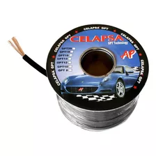 Cable Automotriz 14 Awg Negro Gpt-14ng Celapsa X Rollo