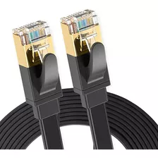 Cable Red Plano Categoria 8 Cat8 Rj45 Ethernet 40gbps 3m