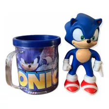 Kit Conjunto Caneca + Boneco Articulado Personagens