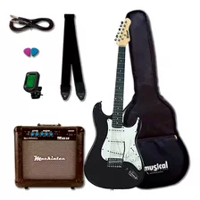 Guitarra Tagima Wgs Bk Kit Com Amp