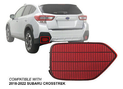 For 2018-2022 Subaru Crosstrek Rear Bumper Reflector Dri Ffy Foto 3