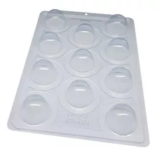 Forma Silicone Chocolates Trufa Grande Sp 42 - 11 Cav.