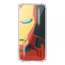 Carcasa Sticker Iron Man D5 Para Todos Los Modelos Samsung