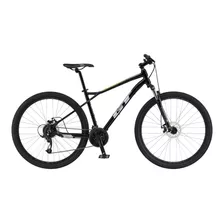 Bicicleta Aluminio Gt Aggressor Sport Blk M Rodado 29 Color Negro