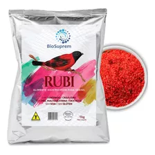 Farinhada Biosuprem Rubi 1kg High Premium Tarim Pintassilgo