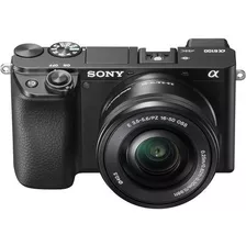 Sony Alpha Kit 6100 + Lente 16-50mm Oss Mirrorless - Nfe