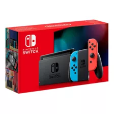 Nintendo Switch 32gb Standard Color Rojo Neón, Azul Neón Y Negro